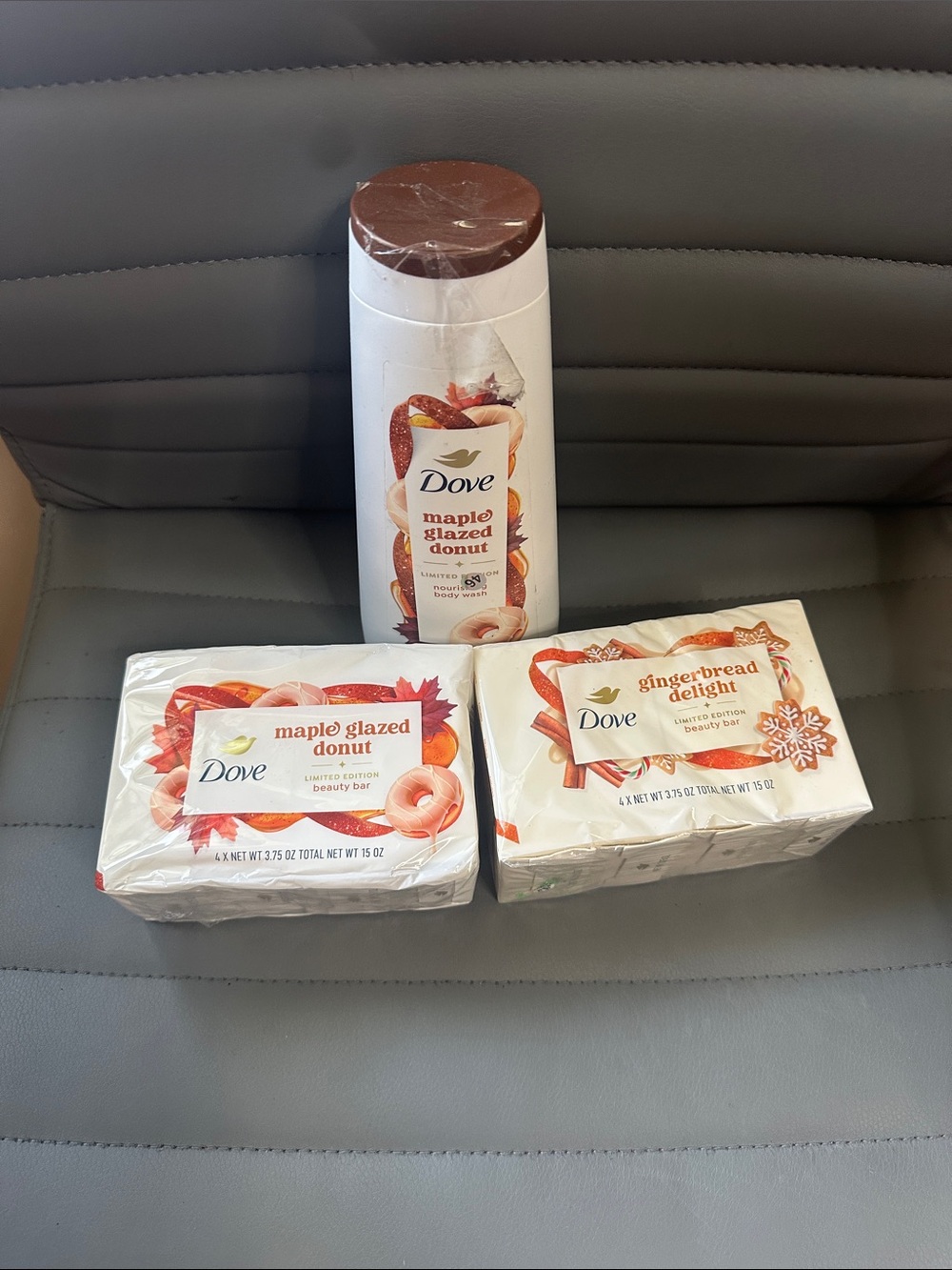 Dove Maple Glazed Donut Scented Body Wash - Brown & White